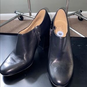 Naturalizer Black Booties Leather